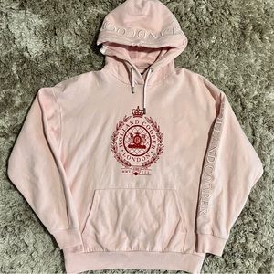 Holland Cooper Pink Oversized Hoodie